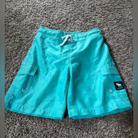 Boys Abercrombie Kids Swim Trunks Size 7/8 EUC - Picture 1 of 4